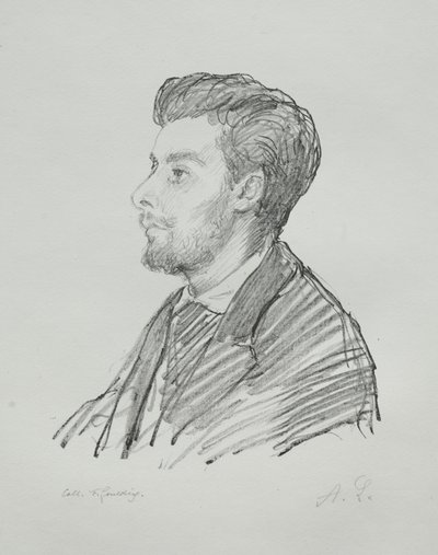 Fréderic Régamey af Alphonse Legros