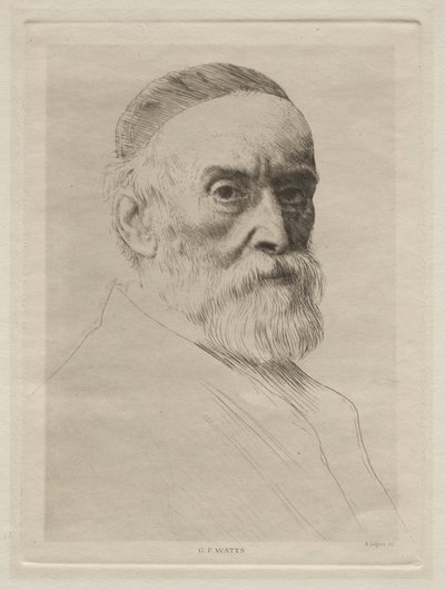 G. F. Watts. af Alphonse Legros