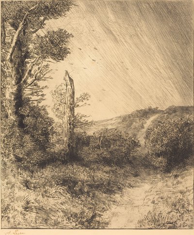 Vindstød Vindstødet. af Alphonse Legros