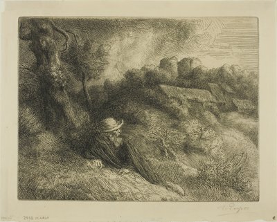 Hjemsøgt hus af Alphonse Legros