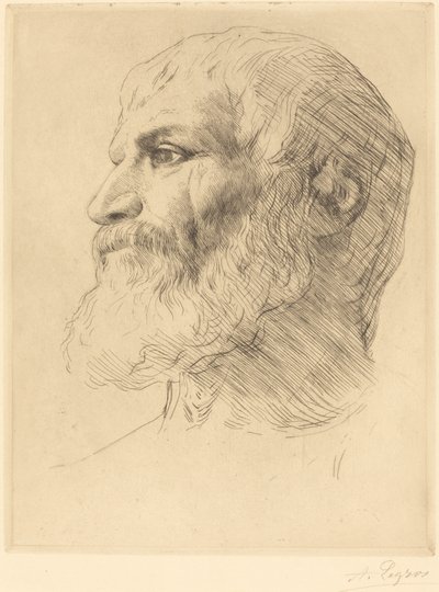 Kead of Soulioti (Tete de Soulioti) af Alphonse Legros