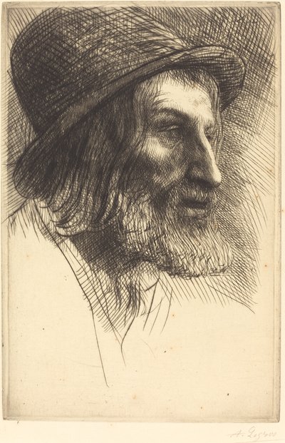 Leder af en engelsk arbejder Leder af en engelsk arbejder Hyrden. af Alphonse Legros