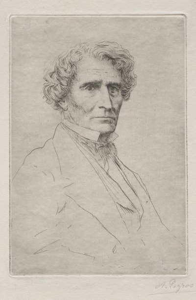 Hector Berlioz af Alphonse Legros