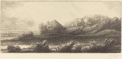 Hytte i Marsken af Alphonse Legros