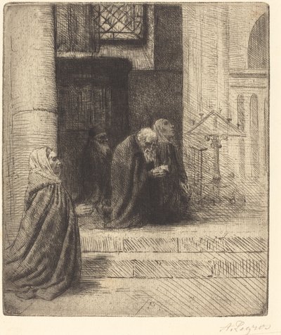 Interiør af en kirke (Interieur d