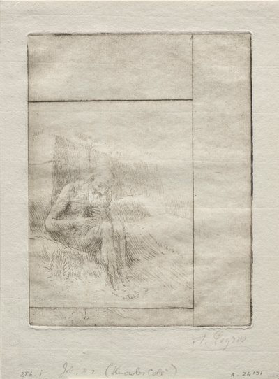 Job (2. plade) af Alphonse Legros
