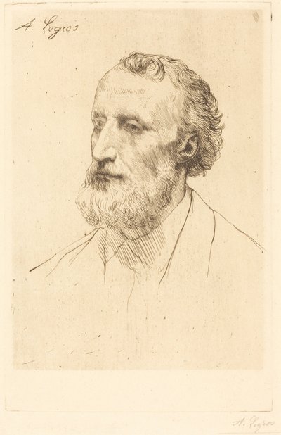 Jules Dalou, 1. planche af Alphonse Legros