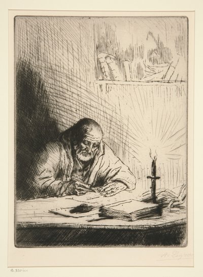 Arkæologen af Alphonse Legros