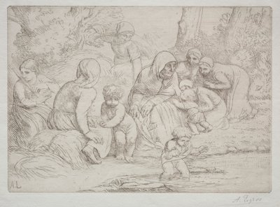 Sommer af Alphonse Legros