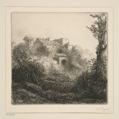 Gården på Bakken af Alphonse Legros
