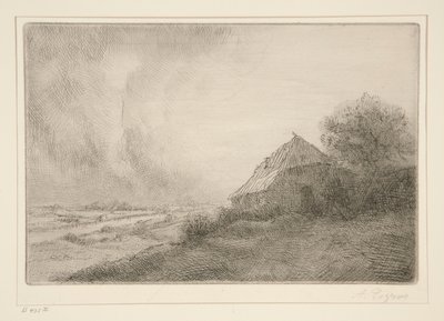 Hytten på Bakken af Alphonse Legros