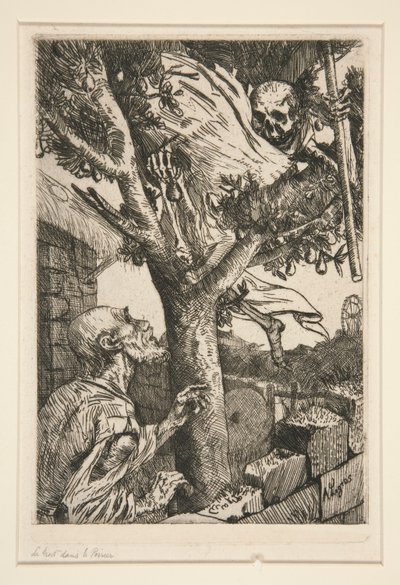 Døden i pæretræet af Alphonse Legros