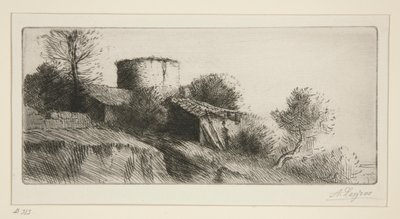 Duetårnet af Alphonse Legros