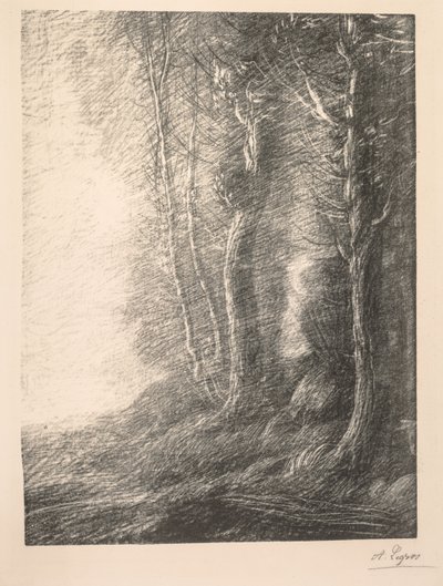 Landskab af Alphonse Legros