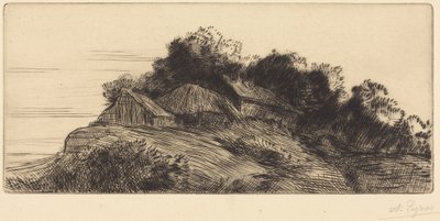 Landskab af Alphonse Legros