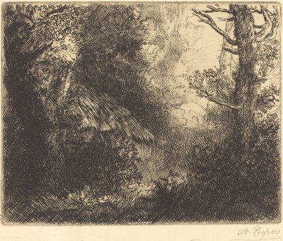 Landskab: Nær Chailleux Landskab: Nær Chailleux. af Alphonse Legros