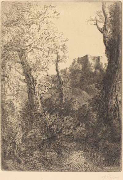 Landskab Landskab. af Alphonse Legros