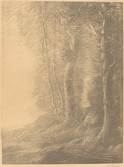Landskab Landskab. af Alphonse Legros