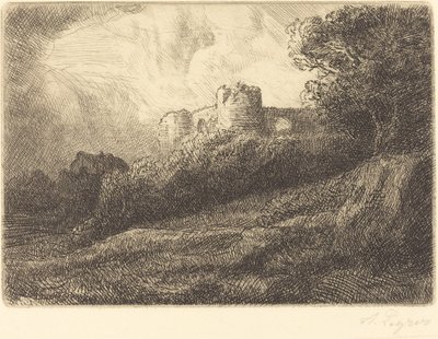 Landskab Landskab. af Alphonse Legros