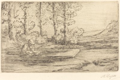 Landskab Landskab. af Alphonse Legros