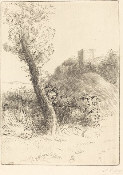 Landskab Landskab. af Alphonse Legros