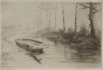 Kanalen: Morgeneffekt. af Alphonse Legros