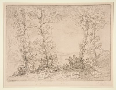 Laksefiskeren af Alphonse Legros