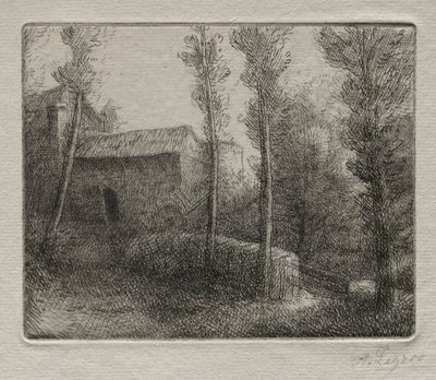 Møllebroen. af Alphonse Legros