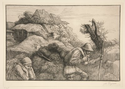 Tilbagekomsten fra skoven af Alphonse Legros