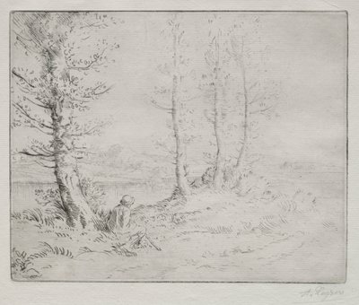 langs kysten af Alphonse Legros