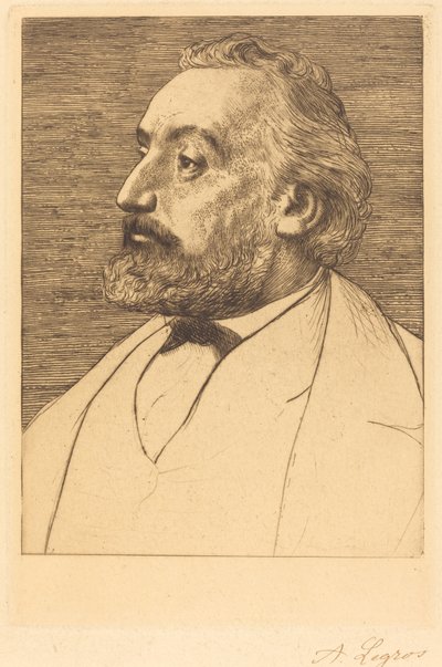 Leon Gambetta, 2. tallerken af Alphonse Legros