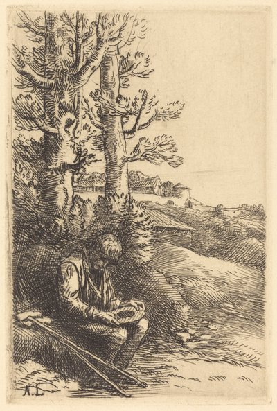 Lille tigger (den lille tigger) af Alphonse Legros