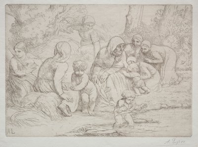 Sommer. af Alphonse Legros