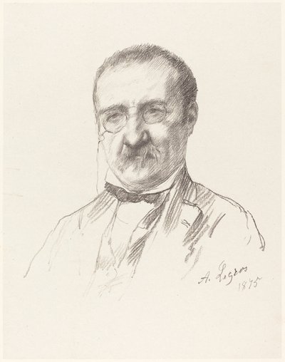 M. Champfleury af Alphonse Legros