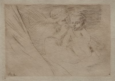 Mab og Amor. af Alphonse Legros