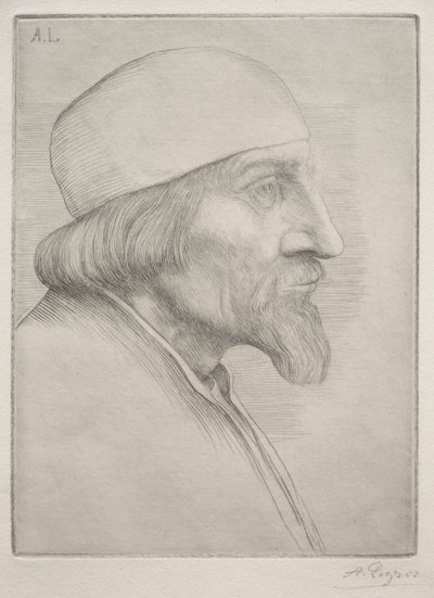 Mand i kalot af Alphonse Legros
