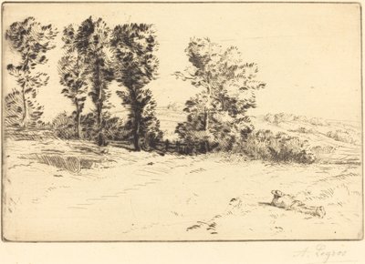 Eng i Sunshine Le pre ensoleille. af Alphonse Legros
