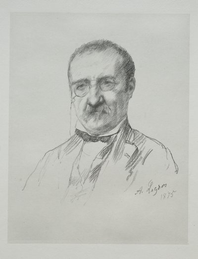 Hr. Champfleury af Alphonse Legros