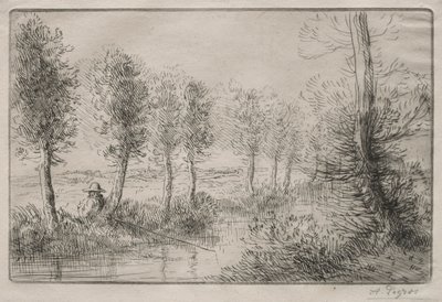 Tæt på Møllen af Alphonse Legros