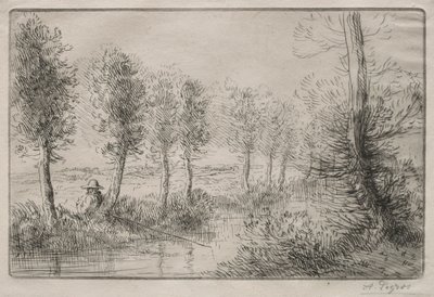 Tæt på Møllen. af Alphonse Legros