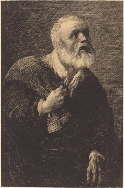 Night Crier The Night Crier. af Alphonse Legros
