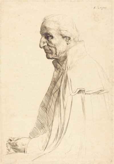 Gammel spanier af Alphonse Legros