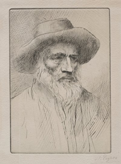 Bonde fra Vogeserne. af Alphonse Legros