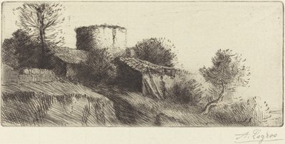 Duetårn af Alphonse Legros