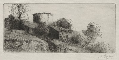 Duetårn af Alphonse Legros