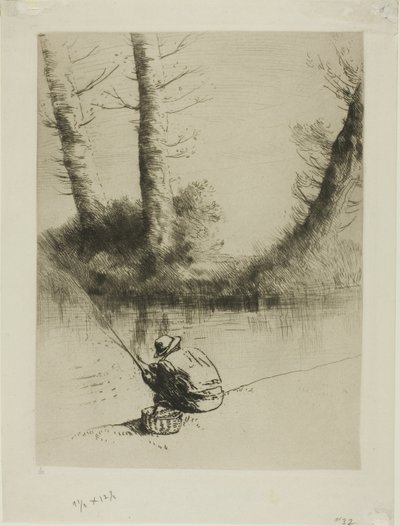 Stangfisker af Alphonse Legros