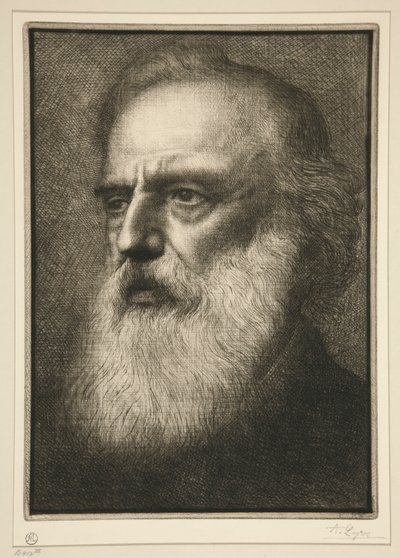 Portræt af af Alphonse Legros