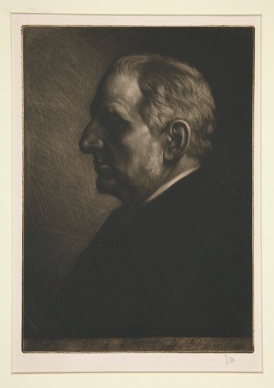 Portræt af Seymour Haden af Alphonse Legros
