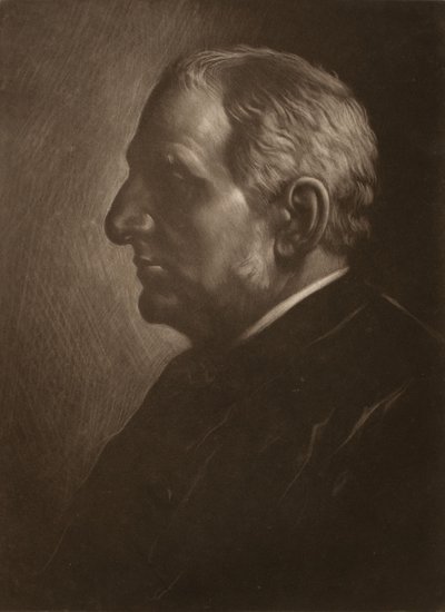 Portræt af Sir Francis Seymour Hayden af Alphonse Legros