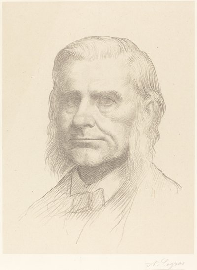 Professor Huxley, 2. plade af Alphonse Legros